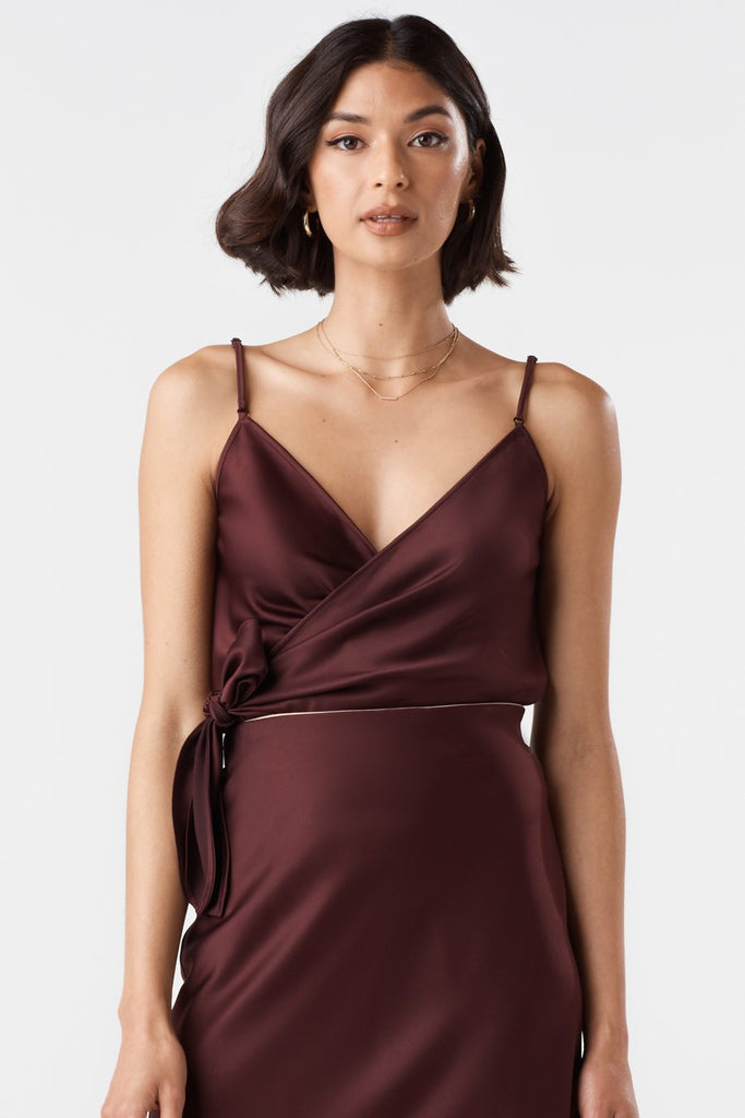 VETTA The Satin Wrap Tank capsule wardrobe
