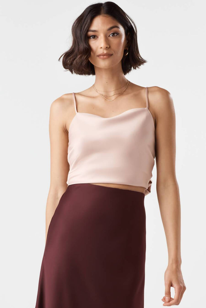 VETTA The Satin Wrap Tank capsule wardrobe