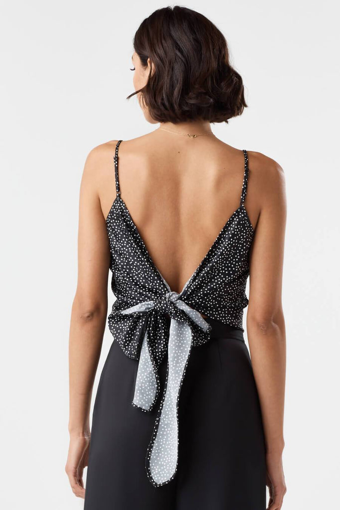 VETTA The Satin Wrap Tank capsule wardrobe