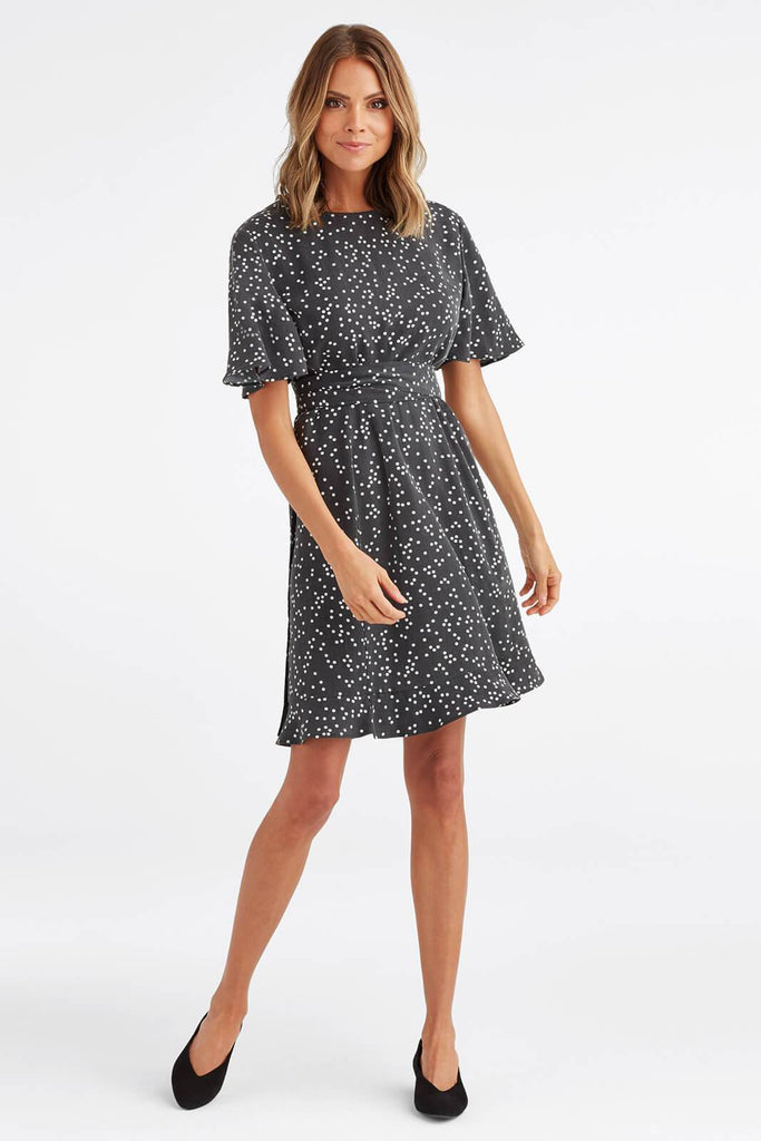 VETTA The Tiered Wrap Dress capsule wardrobe