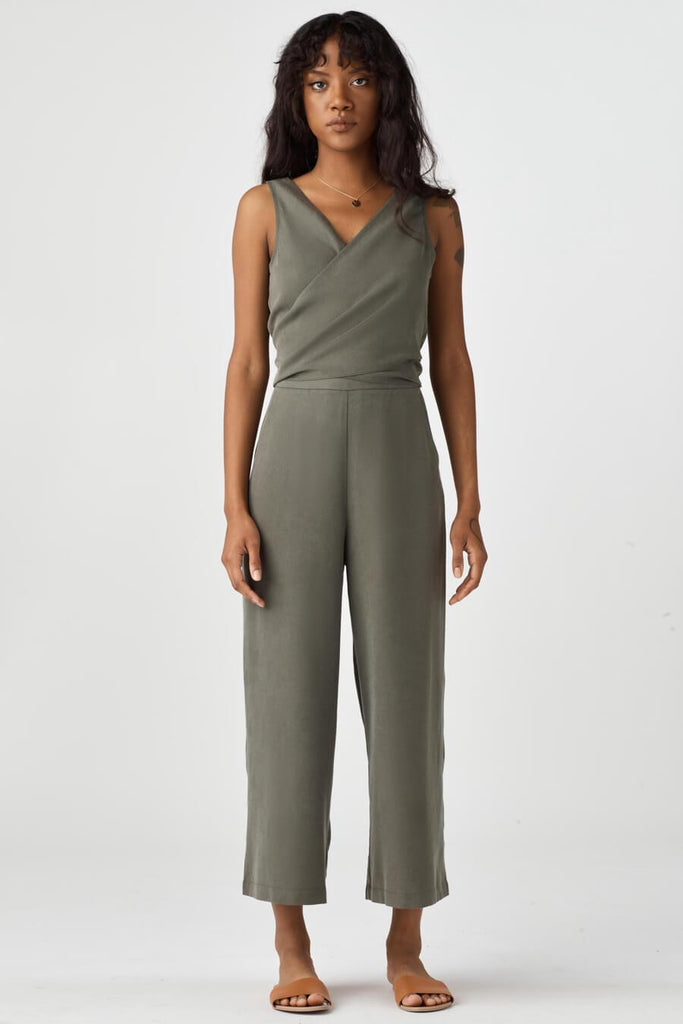 VETTA The Two Piece Apron Jumpsuit capsule wardrobe