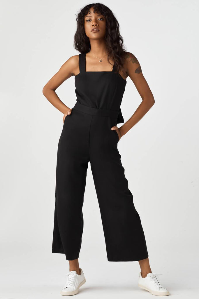 VETTA The Two Piece Apron Jumpsuit capsule wardrobe