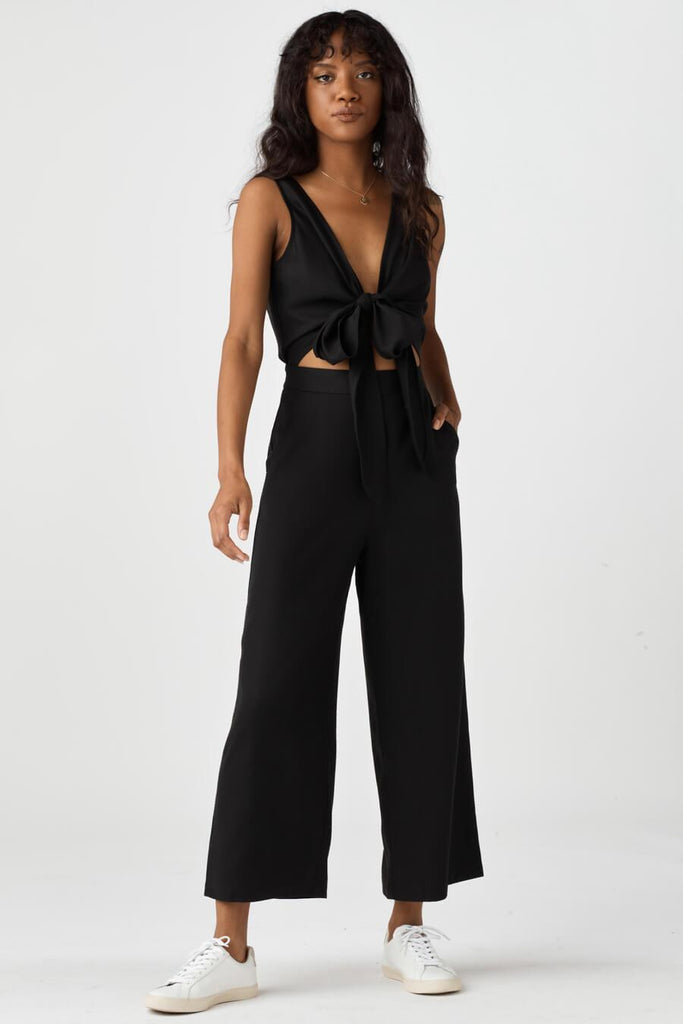 VETTA The Two Piece Apron Jumpsuit capsule wardrobe